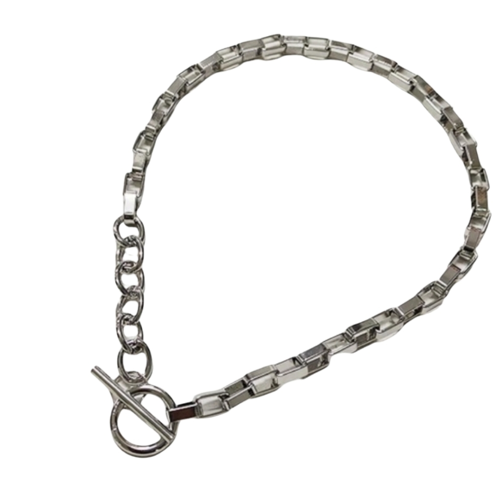 Silver Linked Chain Necklace